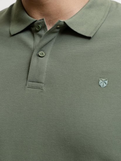 Jack & Jones Weston Piké Grön - Pikétröjor - Stora pikétröjor - 2XL-8XL
