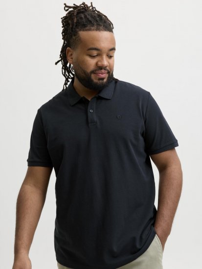 Jack & Jones Weston Piké Marinblå - Pikétröjor - Stora pikétröjor - 2XL-8XL
