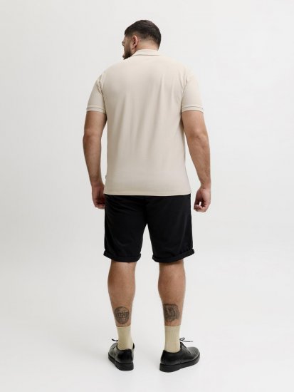 Jack & Jones Weston Piké Ljusbeige - Pikétröjor - Stora pikétröjor - 2XL-8XL