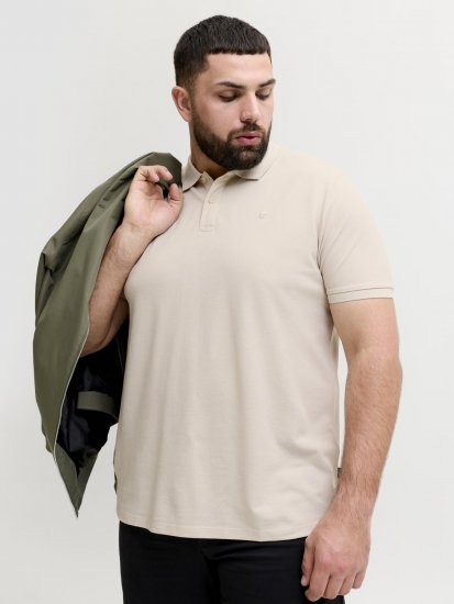 Jack & Jones Weston Piké Ljusbeige - Pikétröjor - Stora pikétröjor - 2XL-8XL