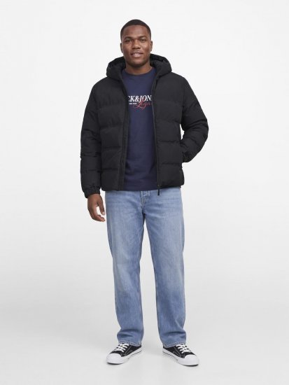 Jack & Jones Sage Pufferjacka Svart - Jackor - Stora jackor - 2XL-12XL