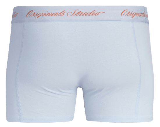 Jack & Jones Jacnorrebro Enfärgade Boxershorts 3-Pack Blå - Underkläder & badkläder - Stora underkläder för män