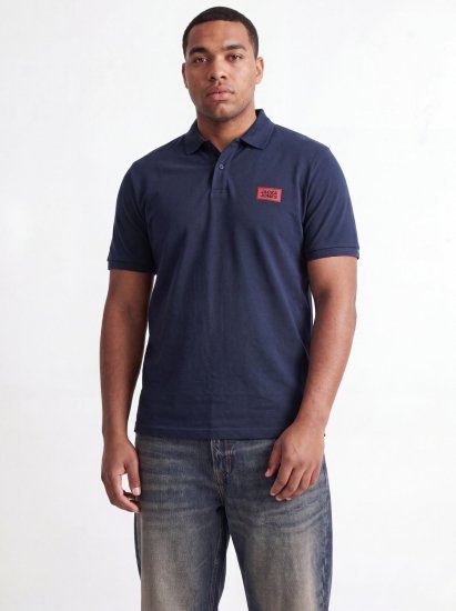 Jack & Jones Rush piketröja 2-pack svart/mörkblå - Pikétröjor - Stora pikétröjor - 2XL-8XL