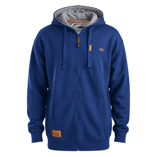 Motley Denim Copenhagen Hoodie Royal Blue - Tröjor & hoodies - Stora hoodies & tröjor - 2XL-14XL