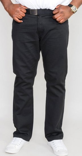 Duke Mario Bedford cord-pants Black - Jeans & byxor - Stora Jeans och Stora Byxor