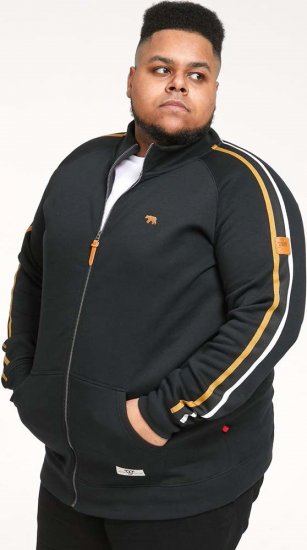D555 MARSTON Zip Through Sweatshirt - Tröjor & hoodies - Stora hoodies & tröjor - 2XL-14XL