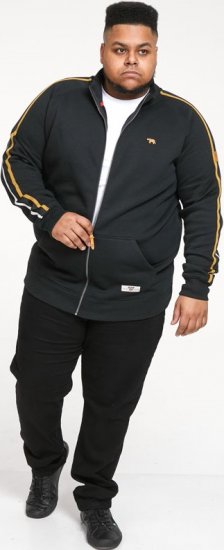 D555 MARSTON Zip Through Sweatshirt - Tröjor & hoodies - Stora hoodies & tröjor - 2XL-14XL