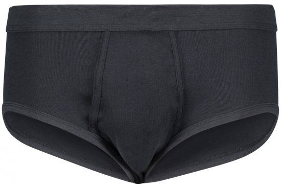 Adamo Royal Ribbed Briefs Black - Underkläder & Badkläder - Stora underkläder - 2XL-8XL