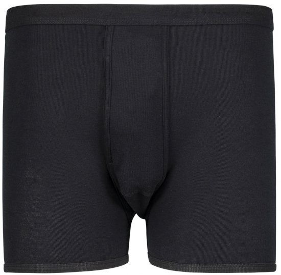 Adamo Royal Ribbed Boxer shorts Black - Underkläder & Badkläder - Stora underkläder - 2XL-8XL