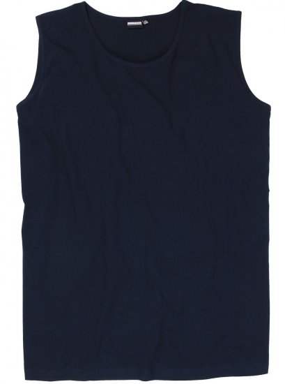 Adamo Rod Comfort Fit Tank Top Navy - T-shirts - Stora T-shirts - 2XL-14XL