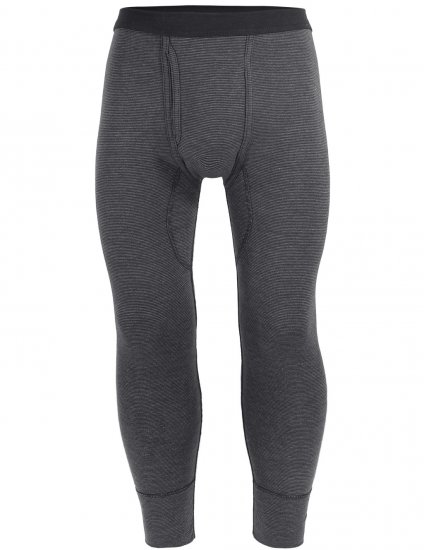 Adamo Jeans Thermal Long Johns Black - Underkläder & badkläder - Stora underkläder för män