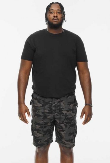 D555 ZAVIER Camo Cotton Cargo Shorts - Shorts - Stora shorts W40-W60