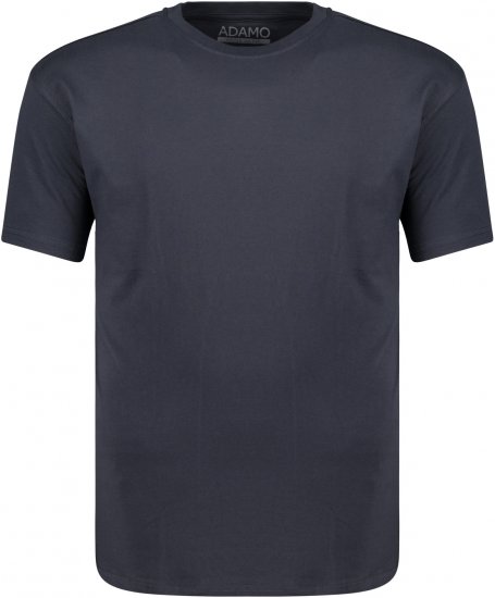Adamo Kevin Regular fit T-shirt Navy - T-shirts - Stora T-shirts - 2XL-14XL