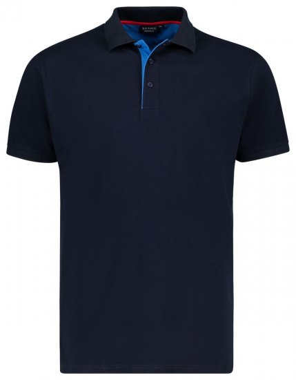Adamo 139401 Pikétröja Mörkblå - Pikétröjor - Stora pikétröjor - 2XL-8XL