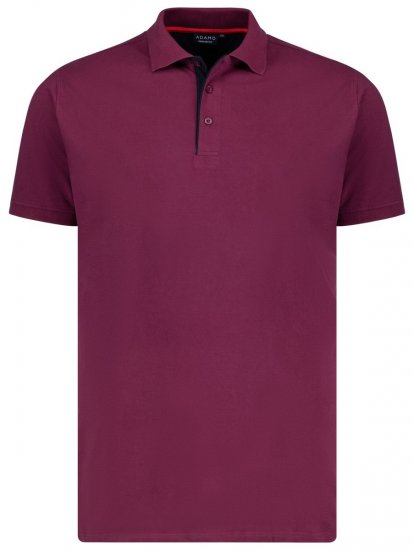 Adamo 139401 Pikétröja Bordeaux - Pikétröjor - Stora pikétröjor - 2XL-8XL