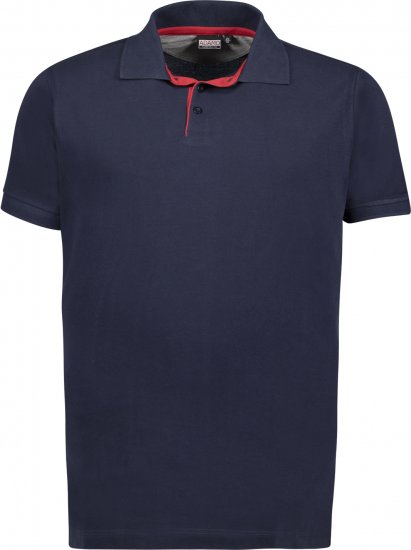 Adamo Pablo Comfort fit Polo Shirt Navy - Pikétröjor - Stora pikétröjor - 2XL-8XL