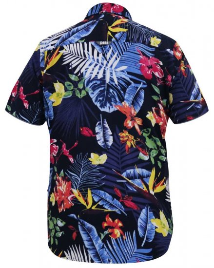 D555 TOBY Multi Colour Hawaiian AO Print Shirt - Skjortor - Stora skjortor - 2XL-8XL