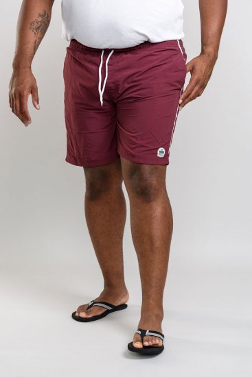 D555 Yarrow Swimshorts Burgundy - Underkläder & badkläder - Stora underkläder för män