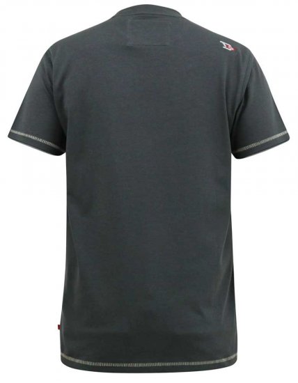D555 BENNETT Dune Kings Buggy Printed Crew Neck T-Shirt Khaki - T-shirts - Stora T-shirts - 2XL-14XL
