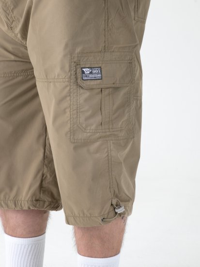 D555 Mason Capri pants with Leg pockets Sand - Shorts - Stora shorts W40-W60