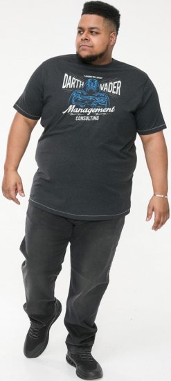 D555 SOLO Official Star Wars Management Consulting Printed T-Shirt Black Reno - T-shirts - Stora T-shirts - 2XL-14XL