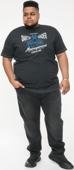 D555 SOLO Official Star Wars Management Consulting Printed T-Shirt Black Reno - T-shirts - Stora T-shirts - 2XL-14XL