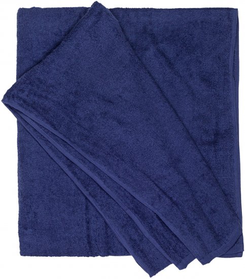 Adamo Helsinki XXL Towel Navy - Underkläder & badkläder - Stora underkläder för män