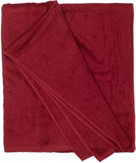 Adamo Helsinki XXL Towel Burgundy - Underkläder & badkläder - Stora underkläder för män