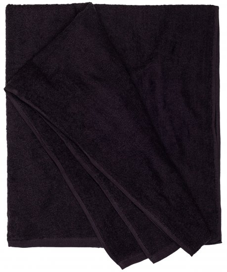 Adamo Helsinki XXL Towel Black - Underkläder & Badkläder - Stora underkläder - 2XL-8XL