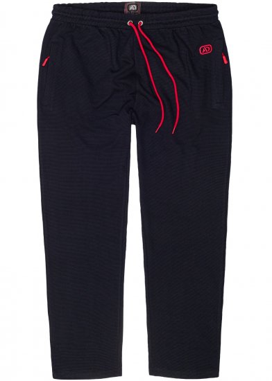 Adamo Matteo Ottoman Sweatpants Navy - Mjukisbyxor och -shorts - Mjukisbyxor & Mjukisshorts 2XL-12XL