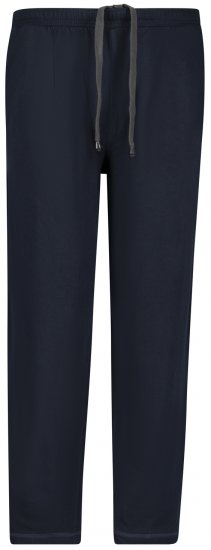Adamo Athen Sweatpants with Open Hem Navy - Mjukisbyxor och -shorts - Mjukisbyxor & Mjukisshorts 2XL-12XL
