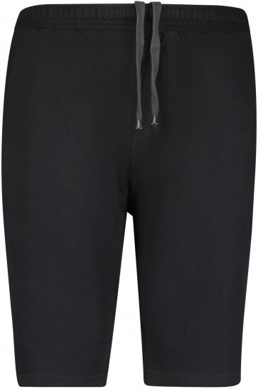 Adamo Athen Sweatshorts Black - Mjukisbyxor och -shorts - Mjukisbyxor & Mjukisshorts 2XL-12XL