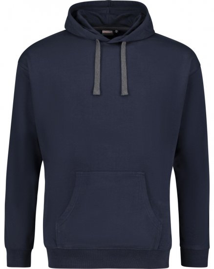 Adamo 159310 Hoodie Mörkblå - Tröjor & hoodies - Stora hoodies & tröjor - 2XL-14XL