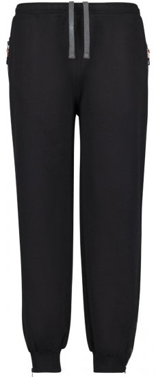 Adamo 159312 Mjukisbyxa med dragkedjefickor Svart - Mjukisbyxor och -shorts - Mjukisbyxor & Mjukisshorts 2XL-12XL