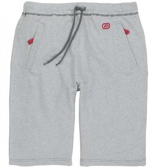 Adamo Moritz Sweatshorts Grey - Mjukisbyxor och -shorts - Mjukisbyxor & Mjukisshorts 2XL-12XL