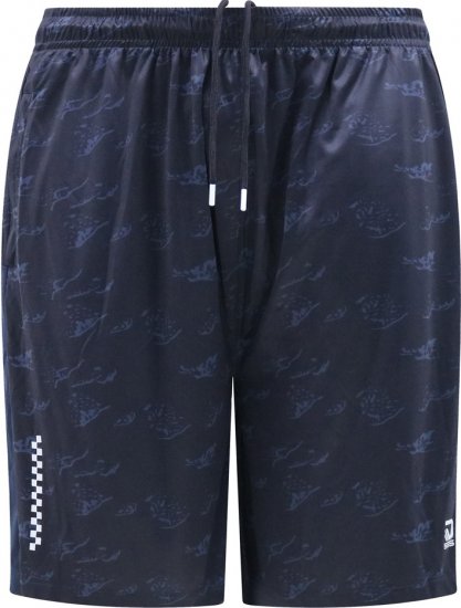 D555 Woking Dry Wear Fully Elasticated Polyester Shorts Navy - Träningskläder & friluft - Träningskläder till herr i stora storlekar