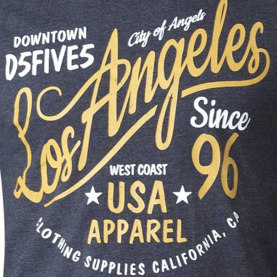 D555 Neill Long Sleeve T-shirt Black - T-shirts - Stora T-shirts - 2XL-14XL