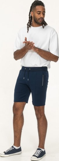 D555 Spalding Elasticated Waist Interlock Shorts Navy - Mjukisbyxor och -shorts - Mjukisbyxor & Mjukisshorts 2XL-12XL