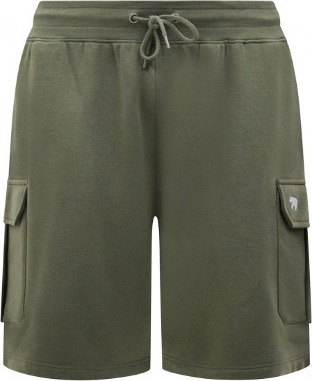 D555 Wigan 1 Elasticated Waist Fleece Cargo Shorts Khaki - Mjukisbyxor och -shorts - Mjukisbyxor & Mjukisshorts 2XL-12XL