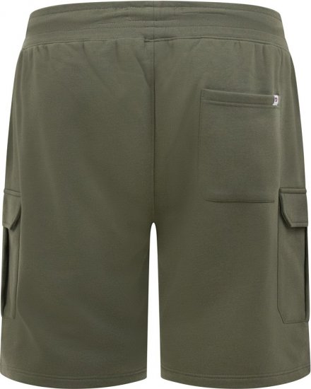 D555 Wigan 1 Elasticated Waist Fleece Cargo Shorts Khaki - Mjukisbyxor och -shorts - Mjukisbyxor & Mjukisshorts 2XL-12XL
