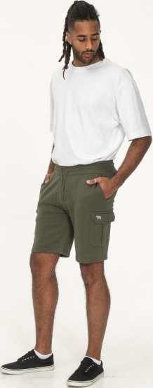 D555 Wigan 1 Elasticated Waist Fleece Cargo Shorts Khaki - Mjukisbyxor och -shorts - Mjukisbyxor & Mjukisshorts 2XL-12XL