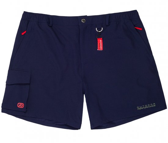 Adamo Tim Outdoor Shorts Navy - Träningskläder & friluft - Träningskläder till herr i stora storlekar