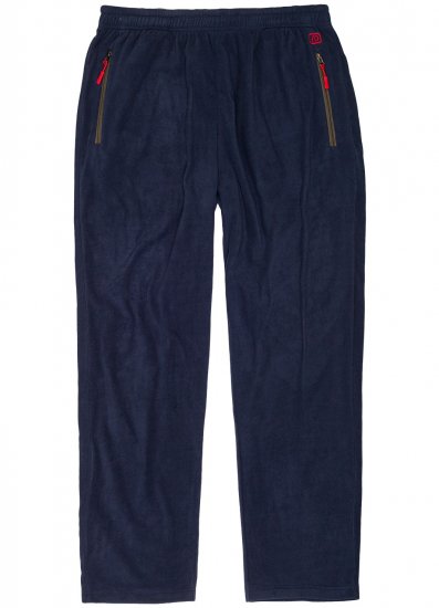 Adamo Ottawa Fleece Pants Navy - Träningskläder & friluft - Träningskläder till herr i stora storlekar