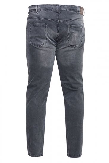 D555 Benson Tapered Fit Stretch Jeans Stonewash - Jeans & byxor - Stora Jeans och Stora Byxor