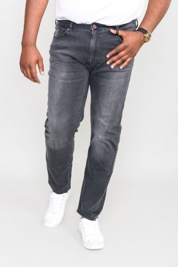 D555 Benson Tapered Fit Stretch Jeans Stonewash - Jeans & byxor - Stora Jeans och Stora Byxor