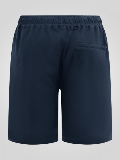 D555 Mitchell 2 Stretch Shorts med Elastisk Midja Marinblå - Mjukisbyxor och -shorts - Mjukisbyxor & Mjukisshorts 2XL-12XL