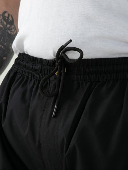 D555 Thomas Stretch Shorts med Elastisk Midja Svart - Shorts - Stora shorts W40-W60