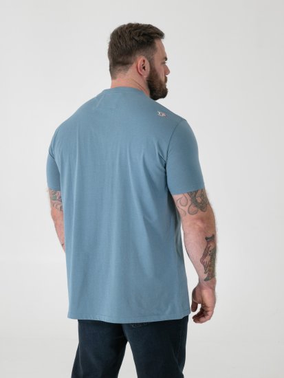D555 Miller Bearded Skull T-shirt med tryck - T-shirts - Stora T-shirts - 2XL-14XL