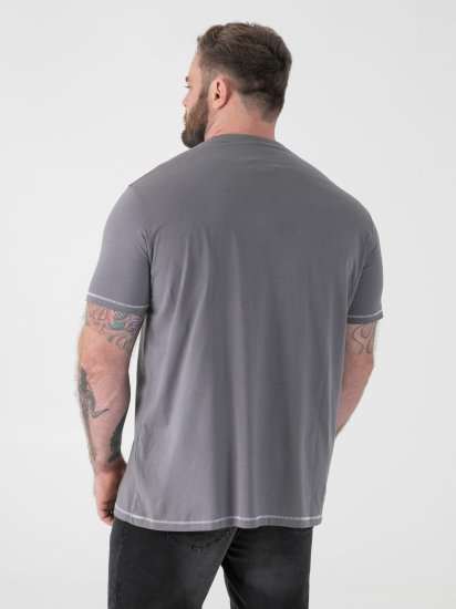 D555 Jasper Official Gas Monkey T-shirt med tryck Grå - T-shirts - Stora T-shirts - 2XL-14XL