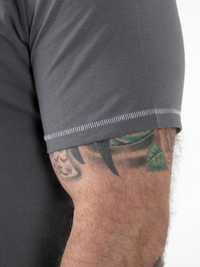D555 Jasper Official Gas Monkey T-shirt med tryck Grå - T-shirts - Stora T-shirts - 2XL-14XL